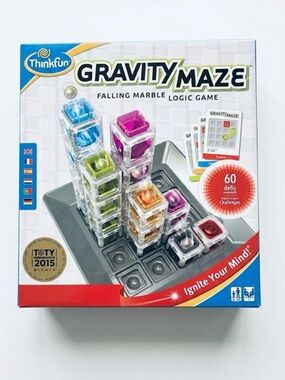 Thinkfun Gravity Maze Falling Marble Logic Game STEM Toy Complete Boxed